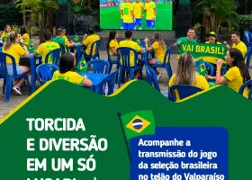 Brasil em campo, torcida reunida e um dia inesquecível no Valparaíso Adventure Park.